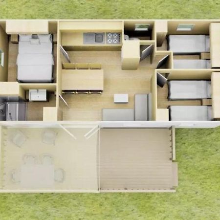 Mobile Home Camping Marvilla Parks Le Petit Mousse M028 Vias Bagian luar foto